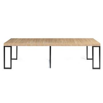 Console-table à manger extensible Memphis bois 300cm