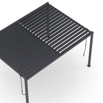 Pergola bioclimatique 3x4m lames orientables