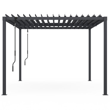 Pergola bioclimatique 3x4m lames orientables