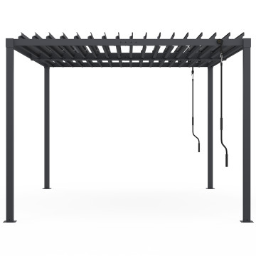 Pergola bioclimatique 3x4m lames orientables