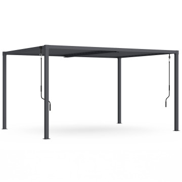 Pergola bioclimatique 3x4m lames orientables