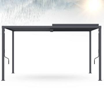 Pergola bioclimatique 3x4m lames orientables