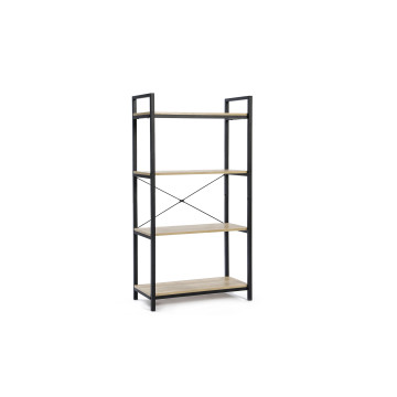 Etagère industrielle Memphis 4 niveaux 130cm