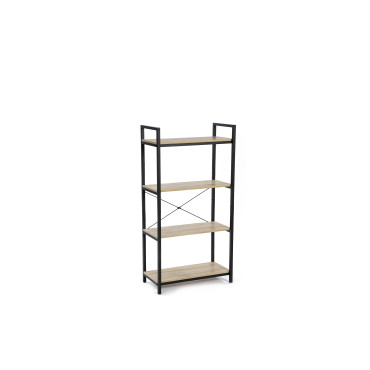 Etagère industrielle Memphis 4 niveaux 130cm