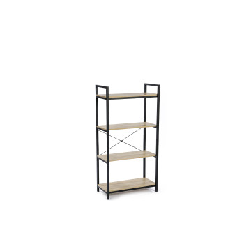 Etagère industrielle Memphis 4 niveaux 130cm