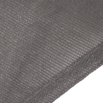 Voile d'ombrage triangulaire gris 5x5x5m