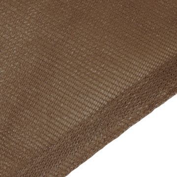 Voile d'ombrage triangulaire taupe 5x5x5m