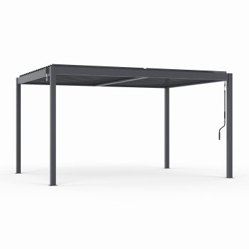 Pergola bioclimatique 3x4m aluminium lames orientables