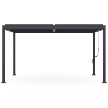 Pergola bioclimatique 3x4m aluminium lames orientables