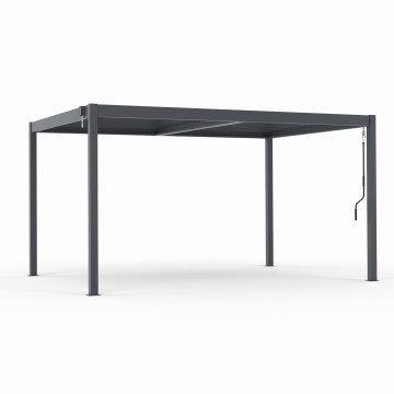 Pergola bioclimatique 3x4m aluminium lames orientables