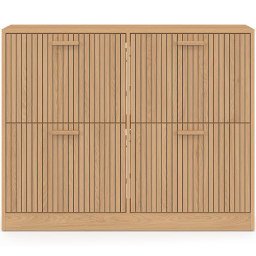 Meuble chaussures bas Faustine 4 portes - 24 paires