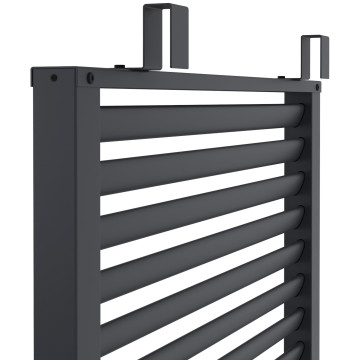 Pergola bioclimatique 3x4m lames orientables + 4 persiennes