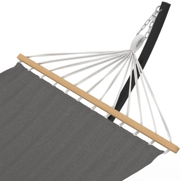 Hamac Amazonia support métal toile grise