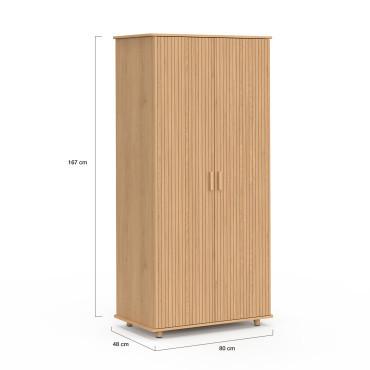 Armoire penderie Albane 2 portes