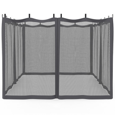 Moustiquaire pour pergola bioclimatique 4x3m