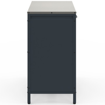 Meuble de cuisine extérieure Alméria 2 portes gris