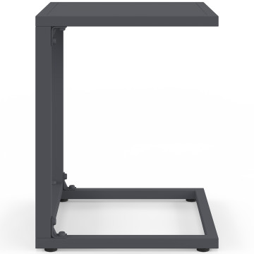 Tables d'appoint de jardin Selva grises - lot de 2