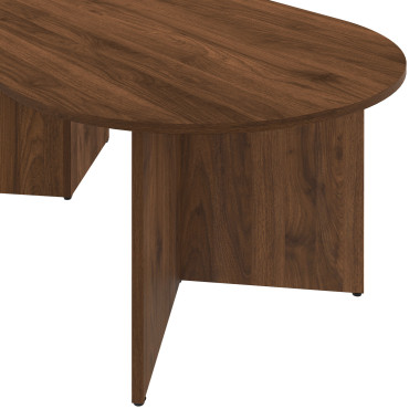 Table basse Gabin effet noyer