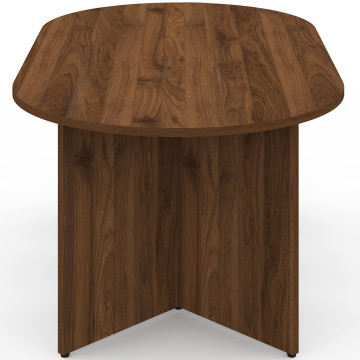 Table basse Gabin effet noyer