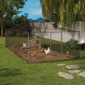 Volière grillagée 18m² - 6x3m