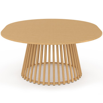 Table de jardin ronde extensible Hortensia Ø160-200cm