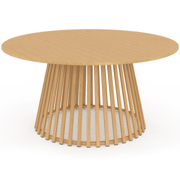 Table de jardin ronde extensible Hortensia Ø160-200cm