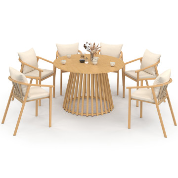 Table de jardin Hortensia ronde Ø120