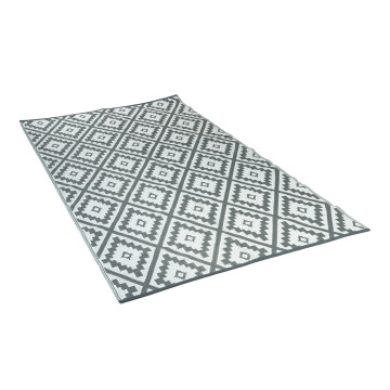 Tapis extérieur Vahiné 180x280cm gris