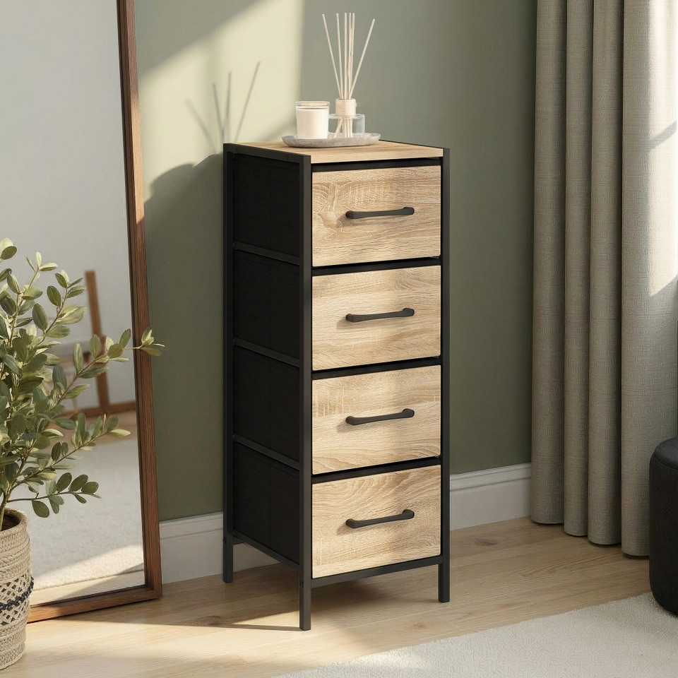 Meuble d'appoint Iris 4 tiroirs