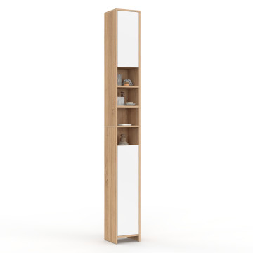 Colonne salle de bain Tom 2 portes 4 niches