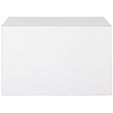 Maison de toilette pour chat blanche litière intégrée