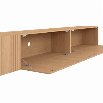 Meuble TV suspendu Albane L270cm