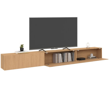 Meuble TV suspendu Albane L270cm