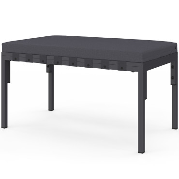 Salon de jardin Tropéa 8 places gris 2 en 1