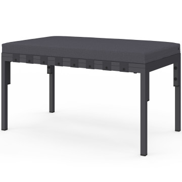 Salon de jardin Tropéa 8 places gris 2 en 1