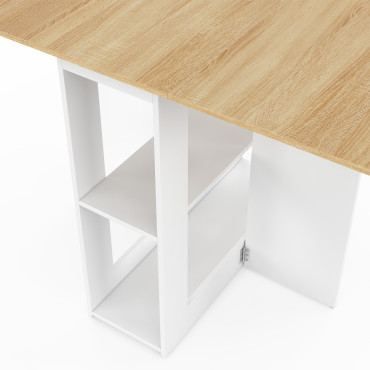 Ensemble repas Andy table pliante et 4 tabourets