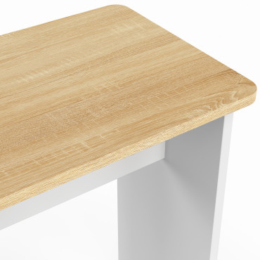 Ensemble repas Andy table pliante et 4 tabourets