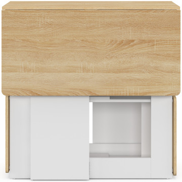 Ensemble repas Andy table pliante et 4 tabourets