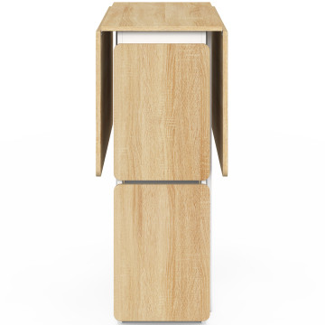 Ensemble repas Andy table pliante et 4 tabourets