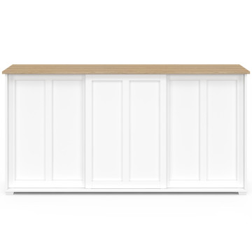Buffet Jamy 3 portes blanc 160cm