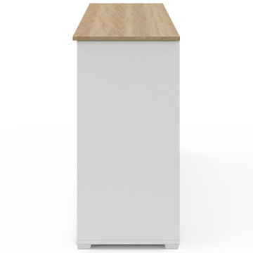 Buffet Jamy 3 portes blanc 160cm