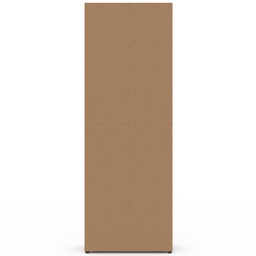 Armoire salle de bain Tom effet noyer 4 portes