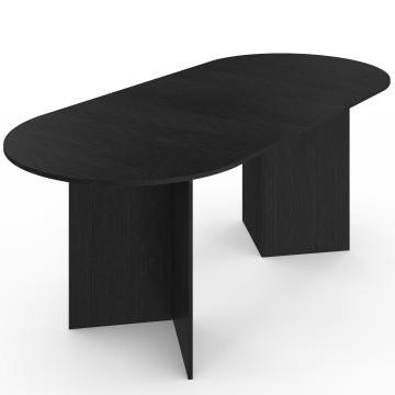 Table à manger extensible Gabin 160-200cm noir