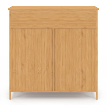 Meuble salle de bain Maya 2 paniers à linge bambou