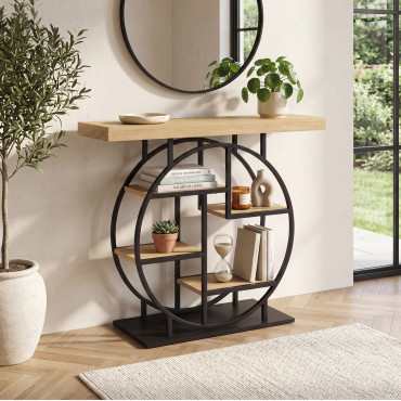 Console étagère arrondie Onda