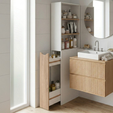 Meuble salle de bain Will 2 niveaux