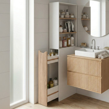 Meuble salle de bain Will 2 niveaux