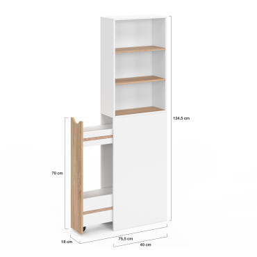 Meuble salle de bain Will 2 niveaux