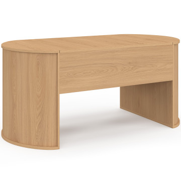 Table basse Nami relevable effet hêtre