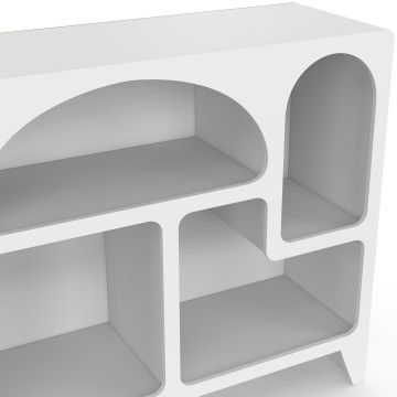 Buffet Alyana organique blanc 80cm